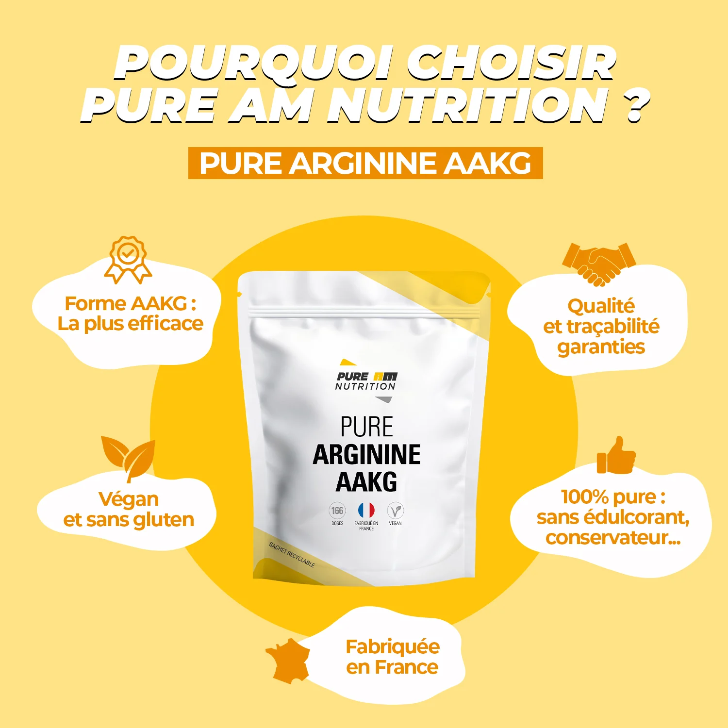 PURE Arginine AAKG - Image 3