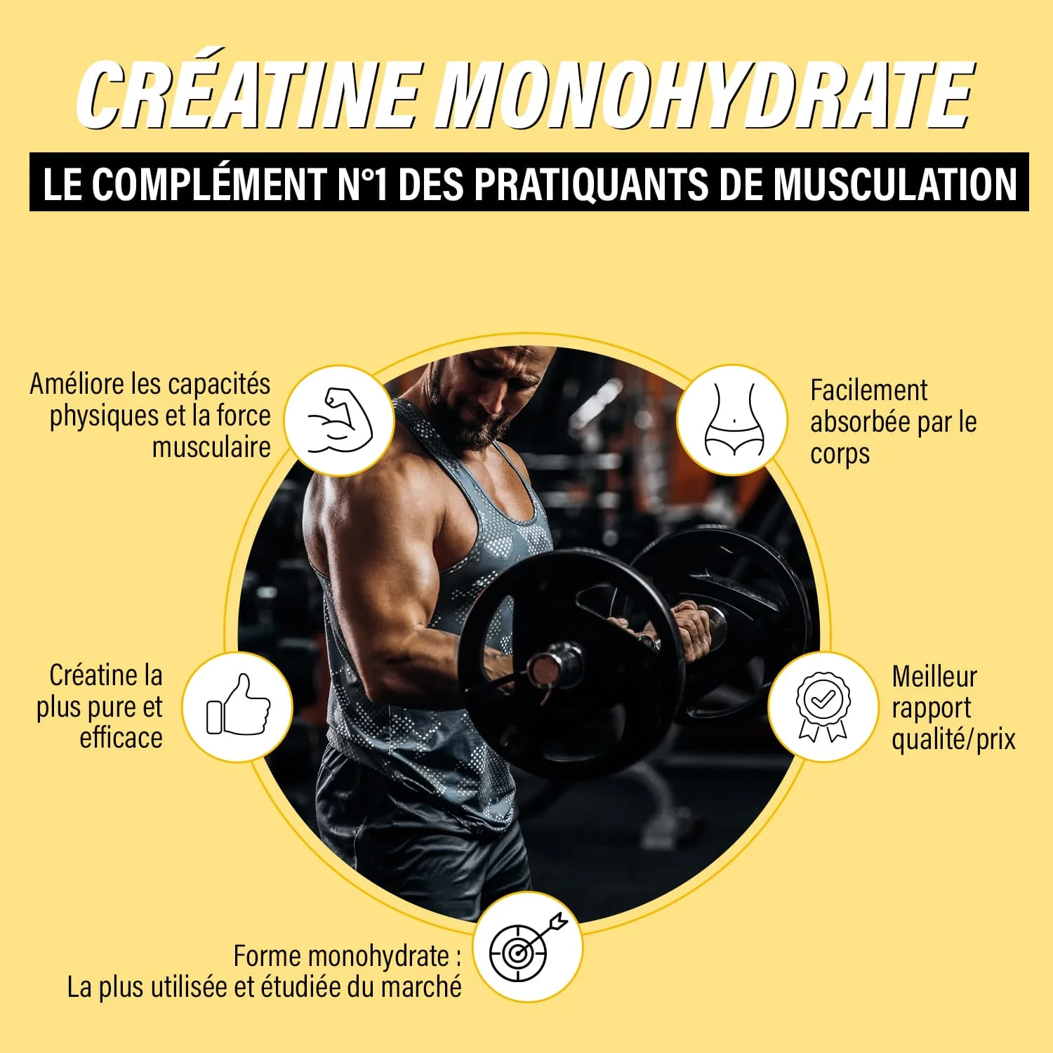 PURE Créatine monohydrate en gélules - Image 4